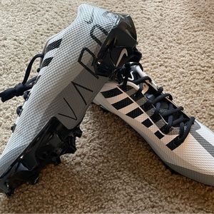Nike Vapor Edge Speed 360 Black/White Football Cleats Size 11 DQ5110-100
